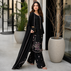 Noun Emb Farshi Shalwar 3pc