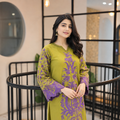 Fahmi Embroidered Co Ord Set