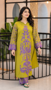Fahmi Embroidered Co Ord Set