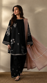 Zaib Embroidered Farshi Plazo