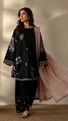 Zaib Embroidered Farshi Plazo