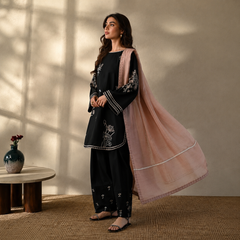 Zaib Embroidered Farshi Plazo