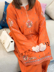 Zobia Embroidered Set