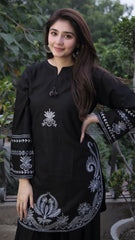Malika Embroidered Set