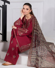 Abira Emb Farshi PLazo 3pc