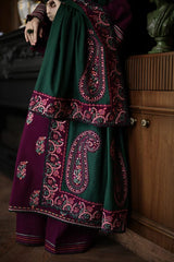 Hezlin Emb Shawl 3pc Set