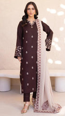 Saiban Embroidered 3pc