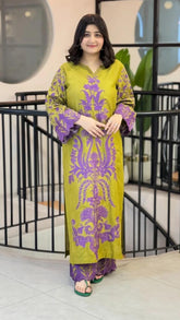 Fahmi Embroidered Co Ord Set