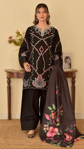 Simran Emb Farshi Shalwar 3pc