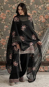 Jabeen Emb Farshi Shalwar 3pc