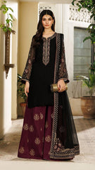 Tehzeeb Embroidered 3pc