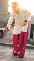 Maya Emb Farshi Shalwar Set