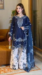 Elbella Embroidered 3pc