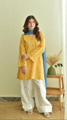 SunFlower Embroidered 3pc
