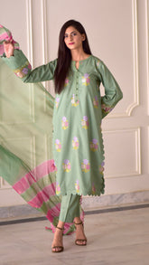 Blossom Emb 3pc