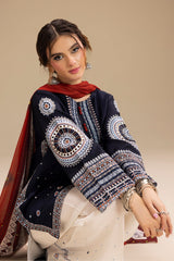 Rangrez Farshi Shalwar Emb 3pc