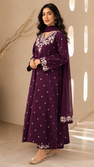 Rivaj Embroidered 3Pc