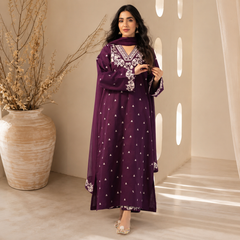 Rivaj Embroidered 3Pc