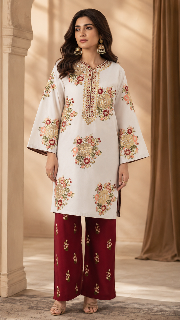 Sohbat Embroidered Set
