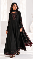 Anarkali Emb Maxi 3pc Set