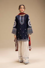 Rangrez Farshi Shalwar Emb 3pc