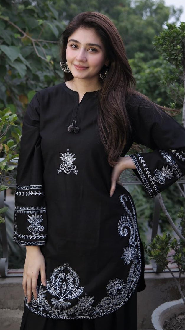 Malika Embroidered Set