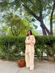 Loqab Emb Farshi Shalwar Set