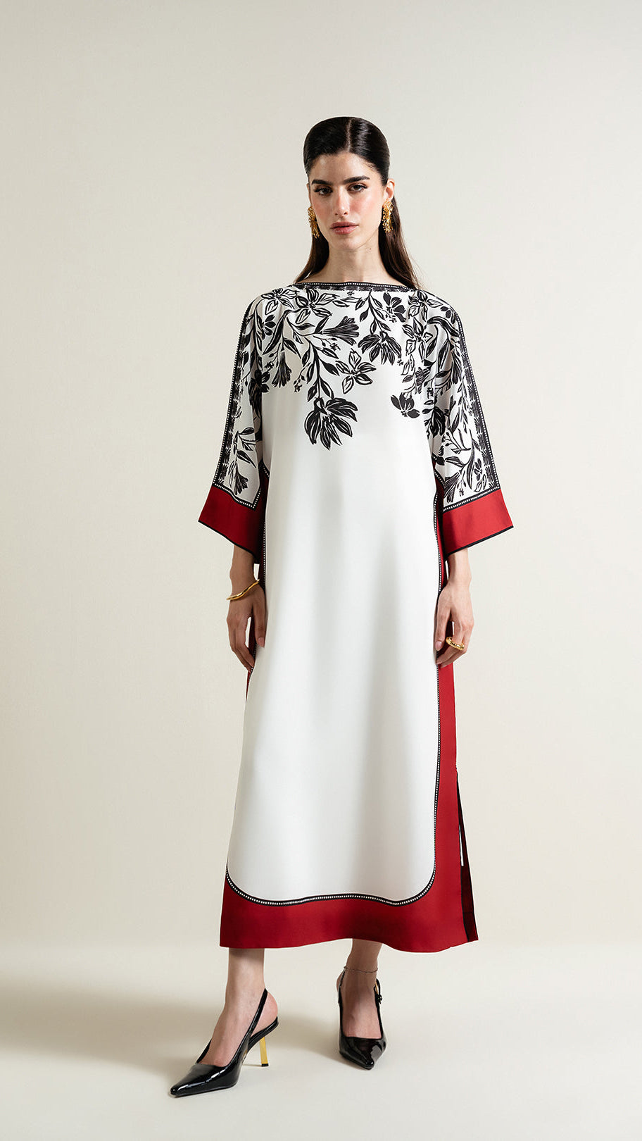 Nora Digital Kaftaan Style 3Pc