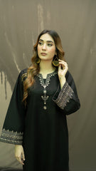Black Iris Embroidery 2pc
