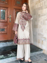 Summer Luxury Emb 3pc Set