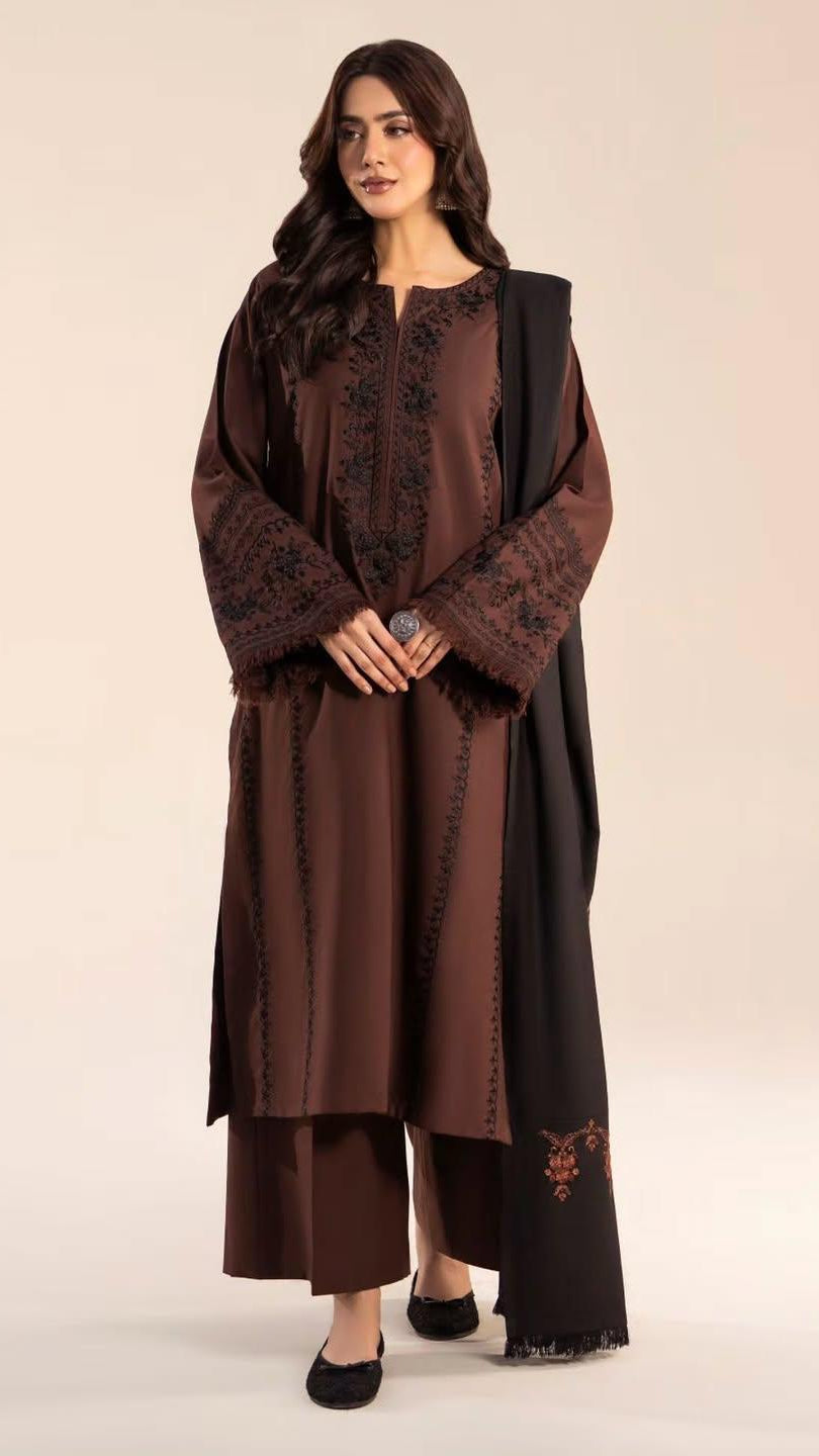 Sanam Embroidered 3pc