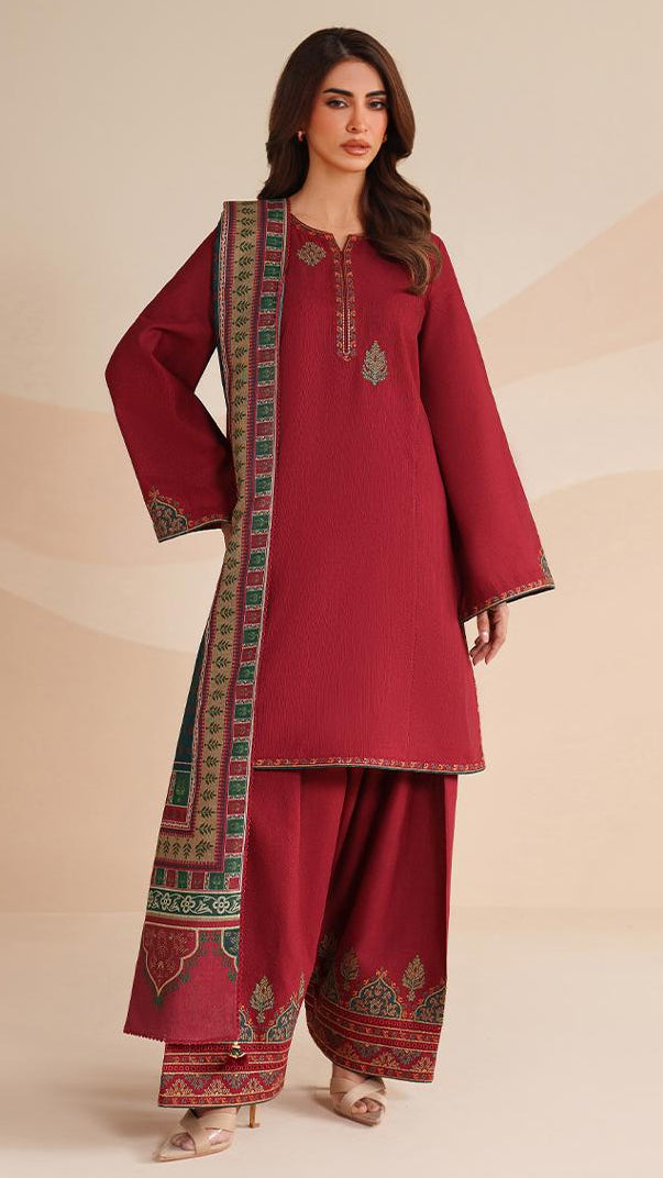 Horain Embroidered 3pc