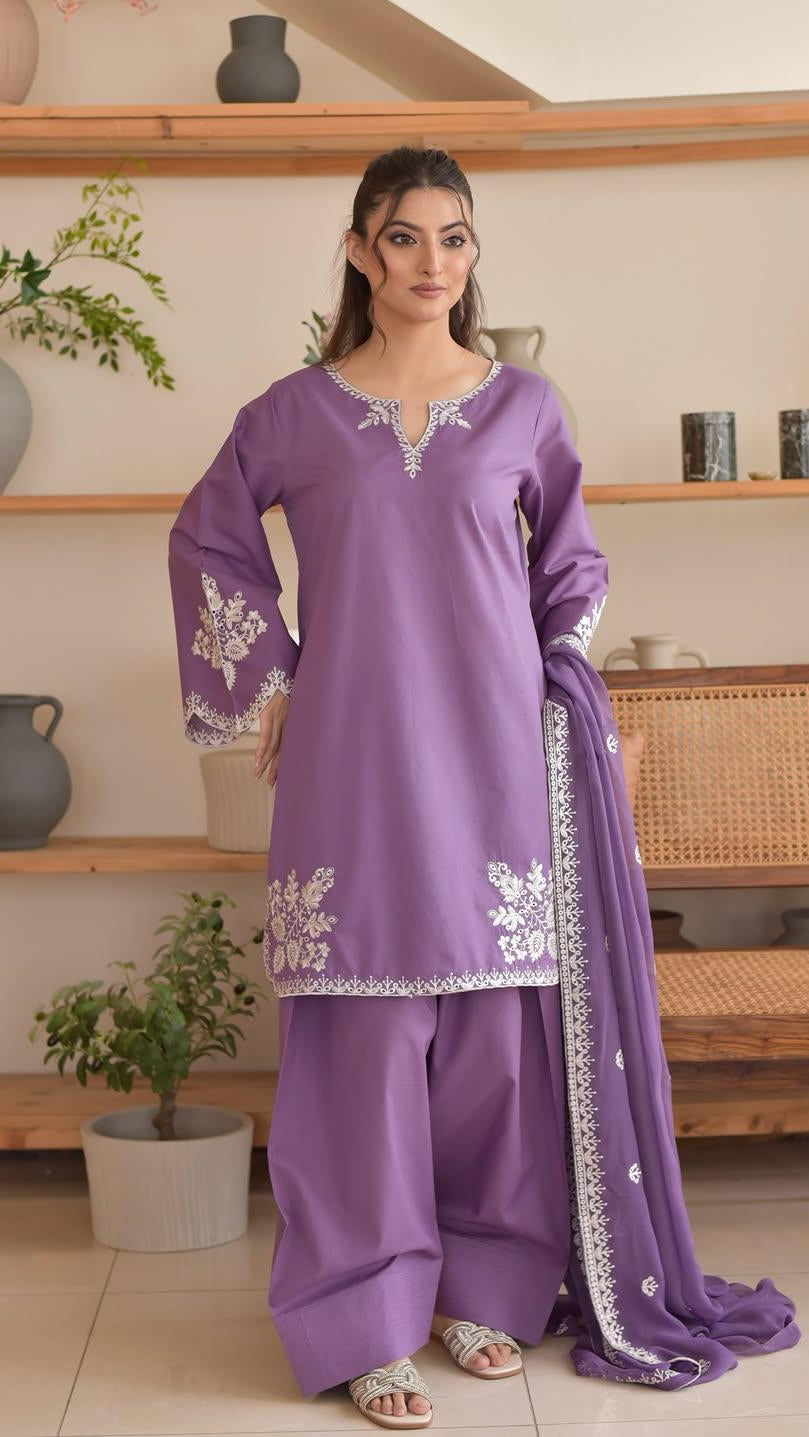 Anar Emb Farshi Shalwar 3pc