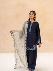 Trop Emb Farshi Shalwar 3pc