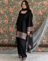 Jabeen Emb Farshi Shalwar 3pc