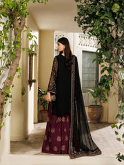 Tehzeeb Embroidered 3pc