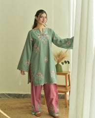 Pari Emb Farshi Shalwar 3pc