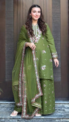 Hajra Emb Farshi Shalwar 3pc