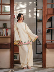 Heba Emb Farshi Shalwar Set