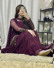 Rekha Embroidered 3pc