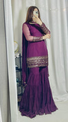 Rekha Embroidered 3pc