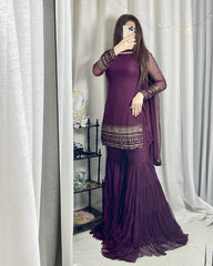 Rekha Embroidered 3pc