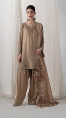 Zarouq Embroidered 3pc