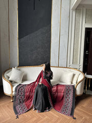 Ajrak Mirror Emb 3pc