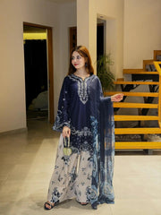 Elbella Embroidered 3pc