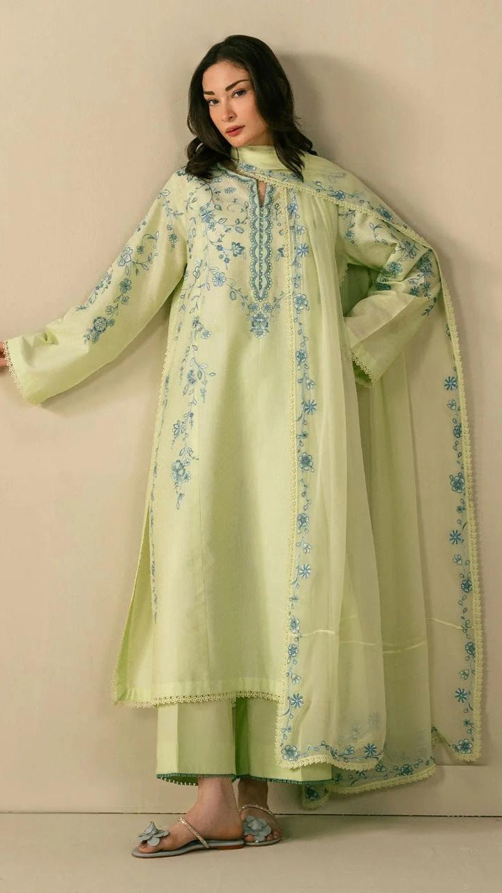 Latte Embroidered 3pc