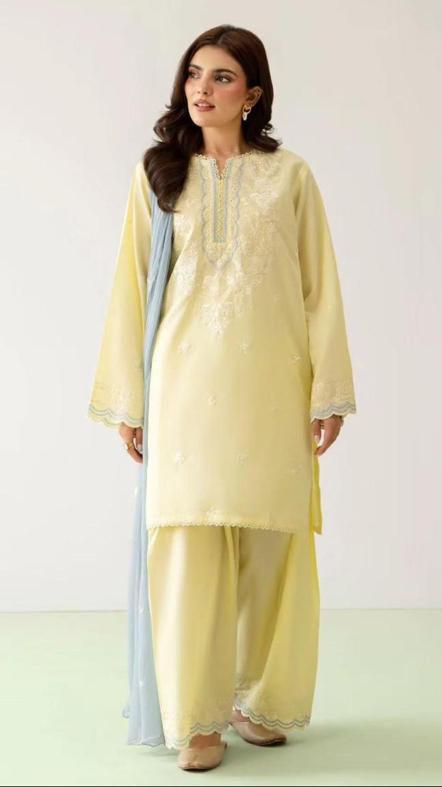 Soha Embroidered 3pc